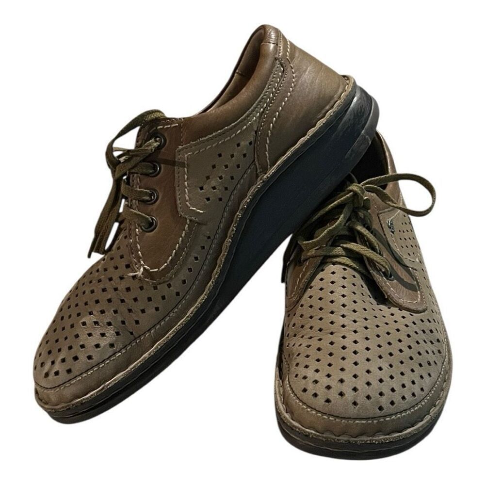 Finn Comfort Baden Leather Sneakers MSRP $425 size EU 38 US women’s 7.5